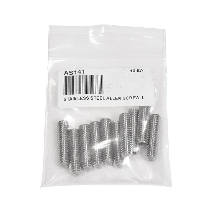 CRL Stainless 1" Long 1/4-20 Allen Screw for 3/4" and 1" Standoffs