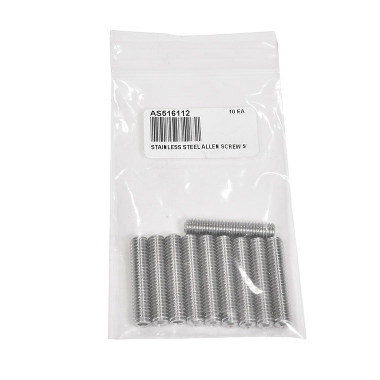 CRL Stainless Steel 5/16-18 x 1-1/2" Long Allen Screw