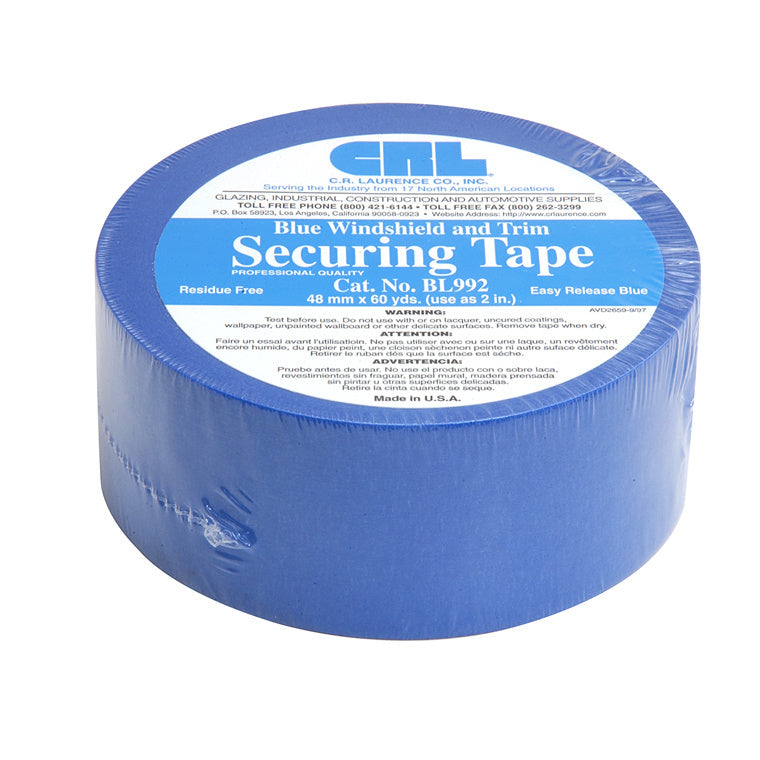 CRL Blue 2" Windshield and Trim Securing Tape