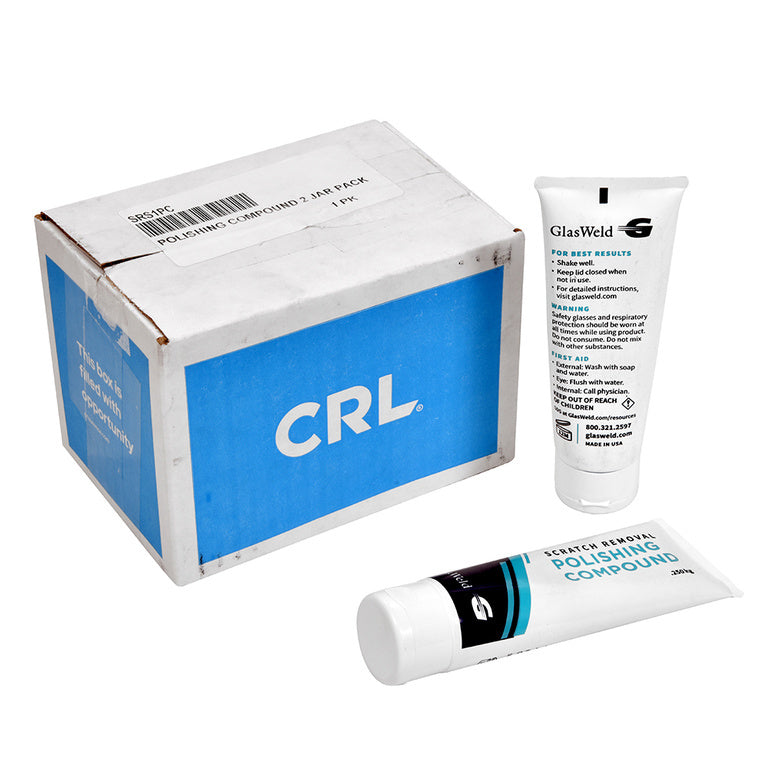 CRL Polishing Compound, Two .250 kg Jars Per Package