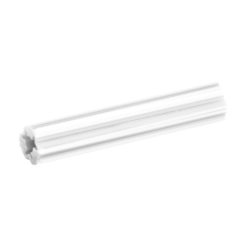 CRL 1-1/2" Length White Plastic Screw Anchors - 3/16" Hole