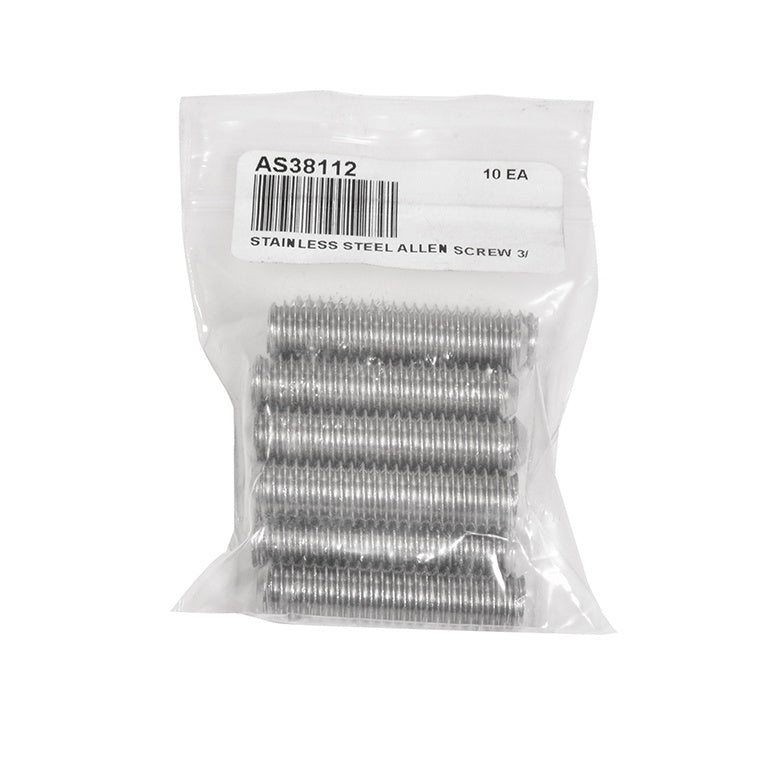 CRL Stainless Steel 3/8"-16 x 1-1/2" Long Allen Screw