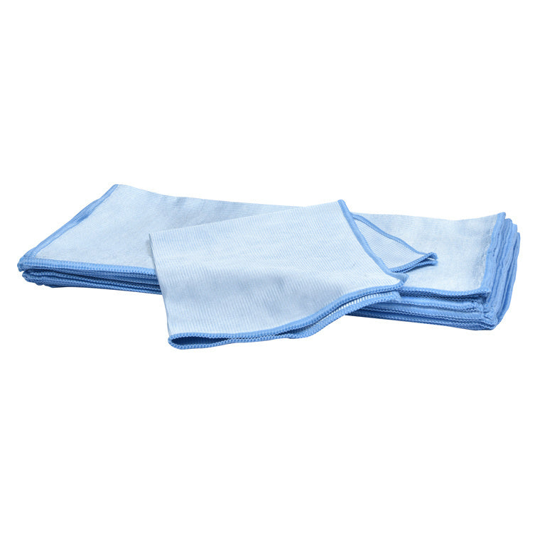 CRL Blue Premium Glass Cloths 12/Pack