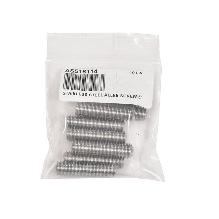 CRL Stainless Steel 5/16-18 x 1-1/4" Long Allen Screw