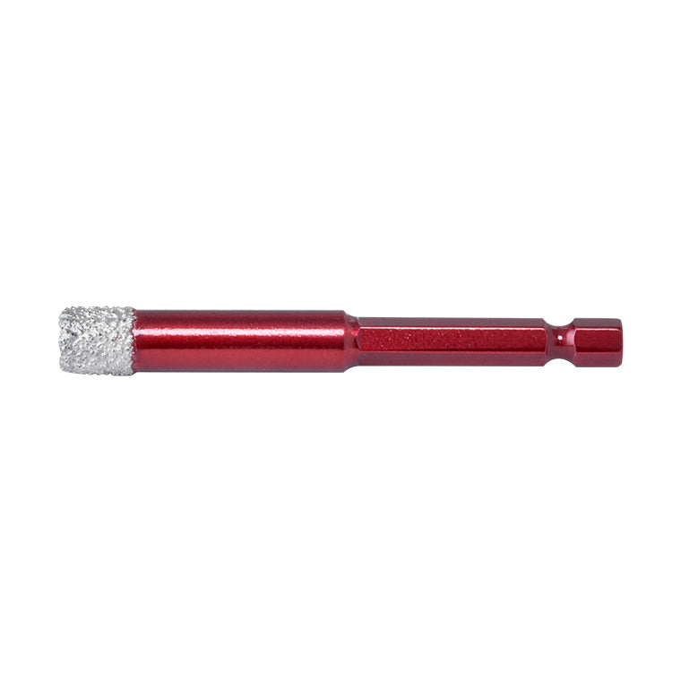 CRL 3/8" Vacuum Brazed Dry Core Drill Bit- Quick Change Shank