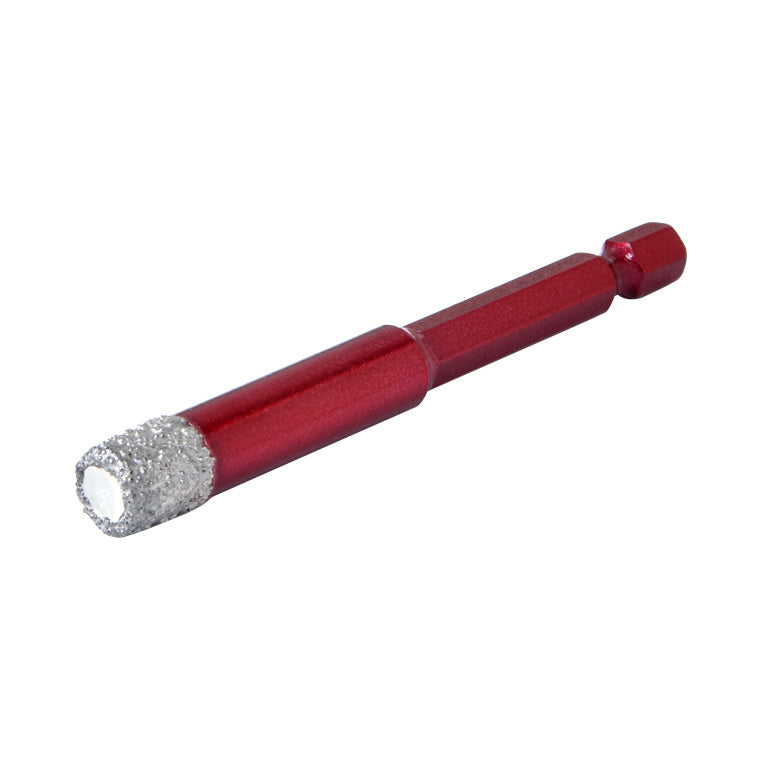 CRL 3/8" Vacuum Brazed Dry Core Drill Bit- Quick Change Shank