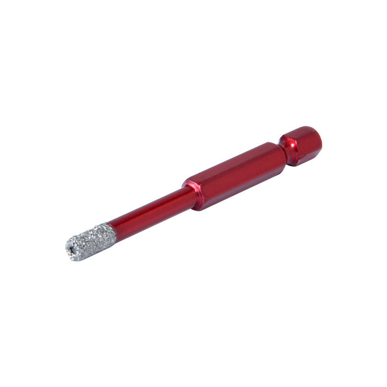 CRL 3/16" Vacuum Brazed Dry Core Drill Bit- Quick Change Shank