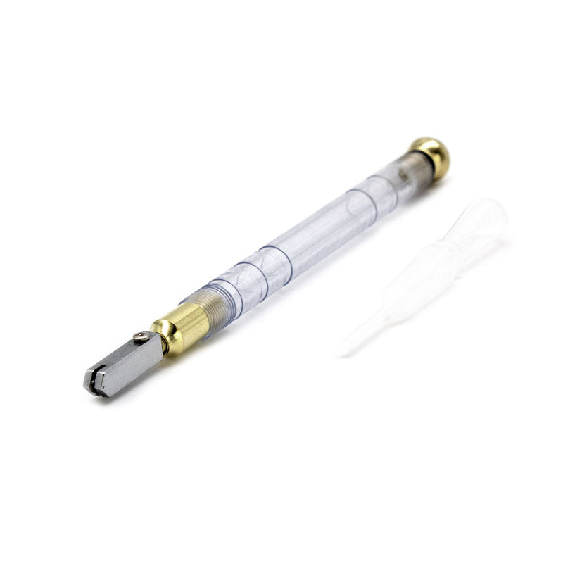 FHC Clear Oil Narrow Head Glass Cutter