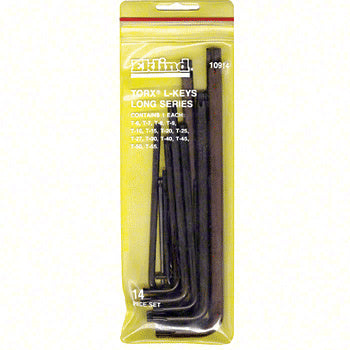 CRL Long Arm Torx® L-Key Set *DISCONTINUED*