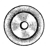 CRL 5/32" Replacement Carbide Cutting Wheel without Axle