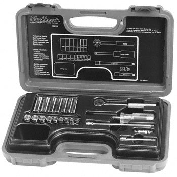 CRL 1/4" Drive 21 Piece Metric 6 Point Socket Set *DISCONTINUED*
