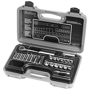 CRL 3/8" Drive 24 Piece Metric 6 Point Socket Set *DISCONTINUED*