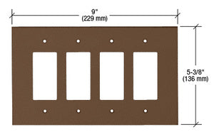 CRL Quad Designer Acrylic Mirror Plate
