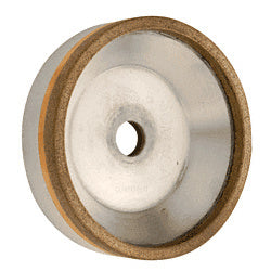 CRL 6" Diamond Flat Edge Cup 140-170 Grit for 1/8" to 1/2" Glass