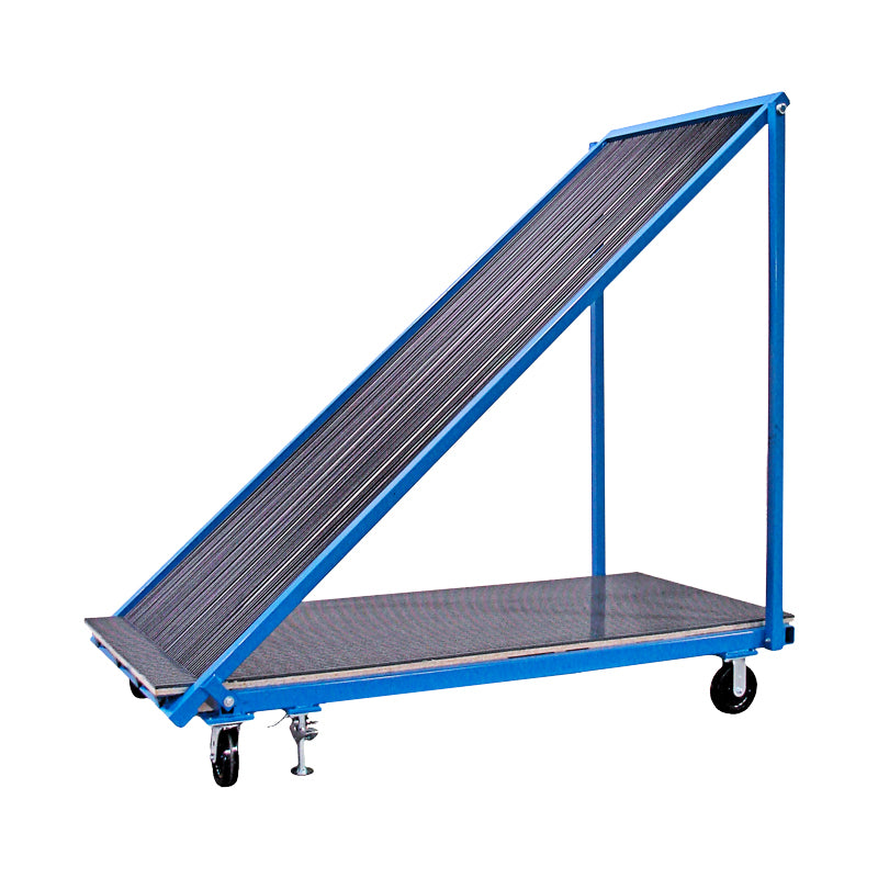 FHC 60 Slot Mobile Harp Rack 60"W X 65"D X 60"H