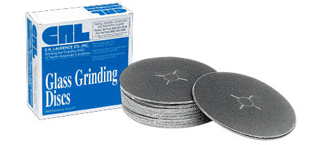 CRL 6" x 7/8" 80X Grit Polyester Back Sanding Disc