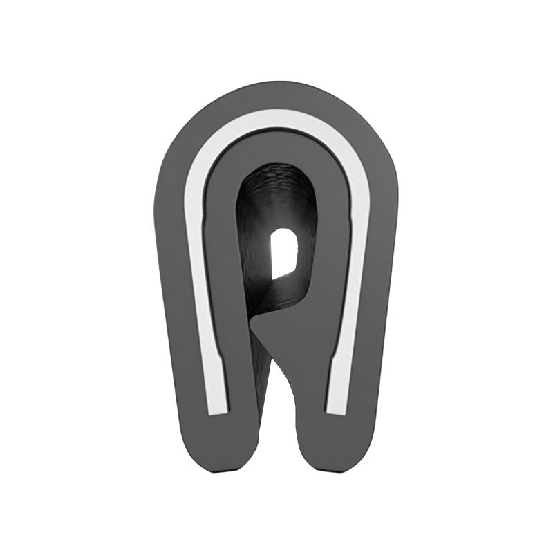 FHC Push-On QuickEdge Trim 400' Roll Mini-Trim - Black