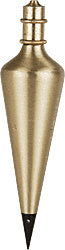 CRL 32 oz. Brass Plumb Bob