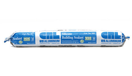 CRL Black 95C Silicone Building Sealant - Sausage - 20 oz.(591.5 ml)