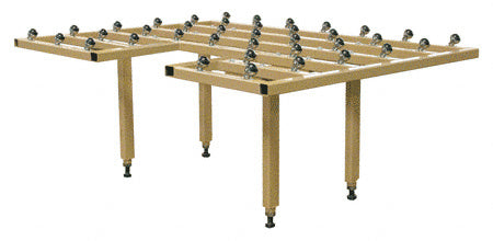 CRL 84" x 156" Ball Caster Inspection Table