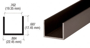 CRL 3/4" U-Channel
