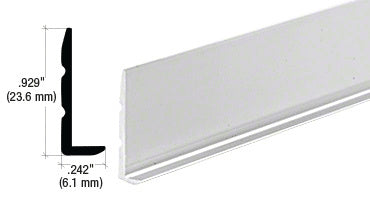 CRL Aluminum 3/16" L-Bar Extrusion