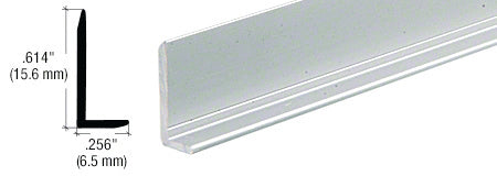 CRL 1/4" Aluminum L-Bar Extrusion
