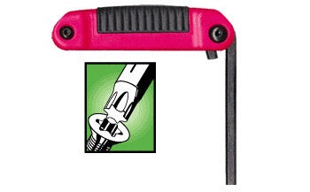 CRL Ergo-Fold Small Torx® End 8 Key Set *DISCONTINUED*