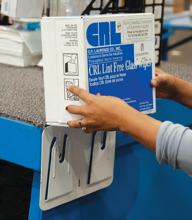 CRL Lint-Free Glass Wipes Dispenser Bracket