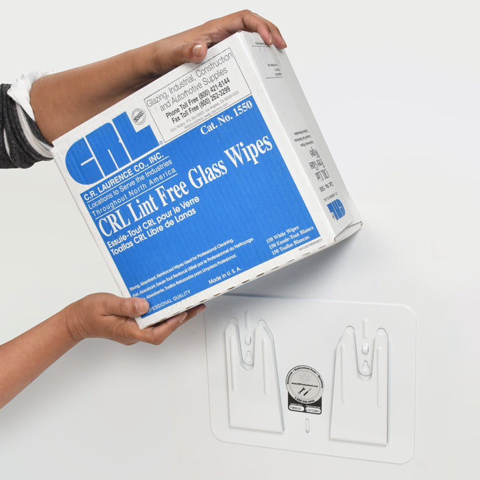 CRL Lint-Free Glass Wipes Dispenser Bracket