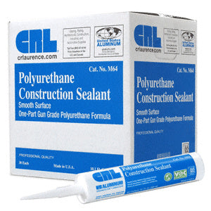 CRL Smooth Polyurethane Construction Sealant - Cartridge