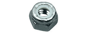 CRL Zinc 1/4"-20 Thread Nylock Hex Nut *DISCONTINUED*