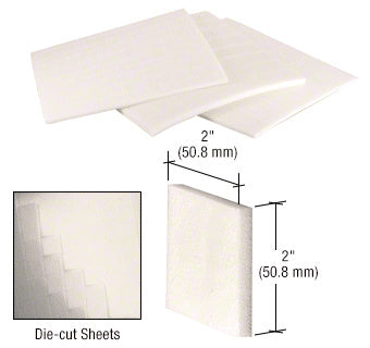 CRL 2" x 2" x 1/4" Super Duty Shipping Pads