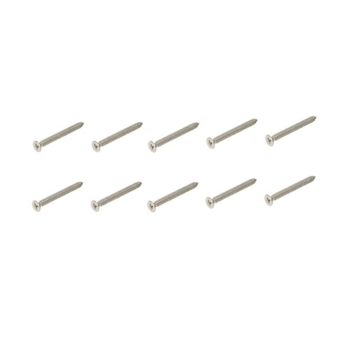 Wall Mount Backplate Screws 10-Pk Phillips Head #10 X 2" Long