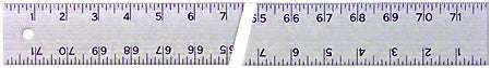 CRL 72" Straight Edge Rule