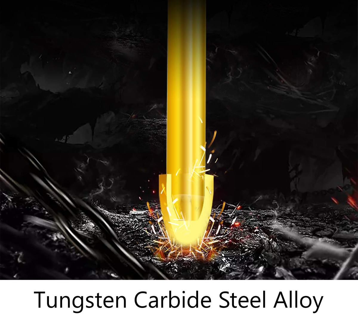 Hex Shank Carbide Spearpoint Drill Bit