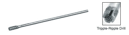 CRL 1.1 mm Tripple-Ripple™ Plated Diamond Drill