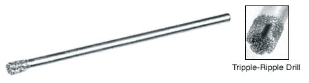 CRL 1.4 mm Tripple-Ripple™ Plated Diamond Drill