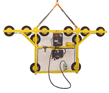 CRL Wood's DC 1200 Series Gentle Giant 10 Pad Vacuum Frame - 1200 Lbs. *DISCONTINUED*