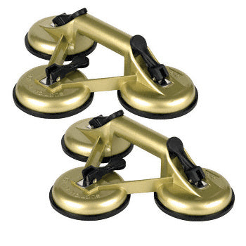 CRL Aluminum Triple-Pad Vacuum Lifter Set