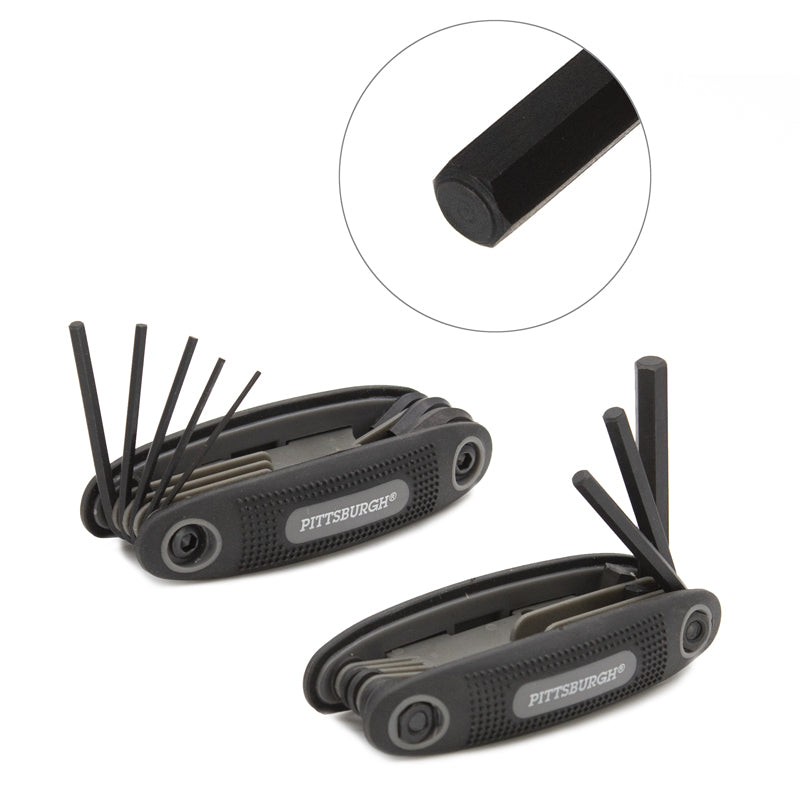 FHC Allen Keys - Folding 3 Piece Set - Sae / Metric / Torx