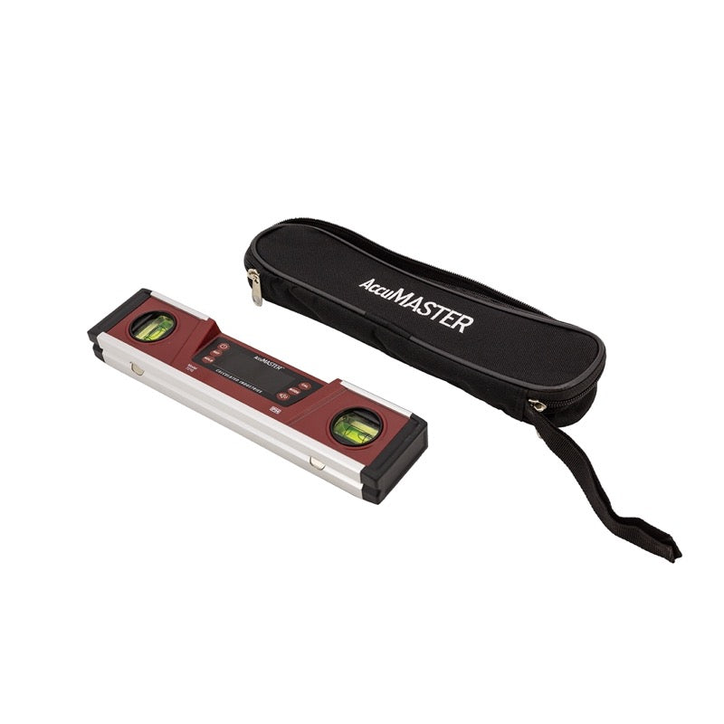 FHC AccuMASTER™ PRO Digital Level And Protractor 10" With Magnetic Base LED Display