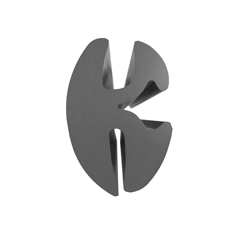 FHC Universal Self-Sealing Weatherstrip For 3/16" - 1/4" Glass To 1/32" - 1/16" Panel - Black - Two Piece