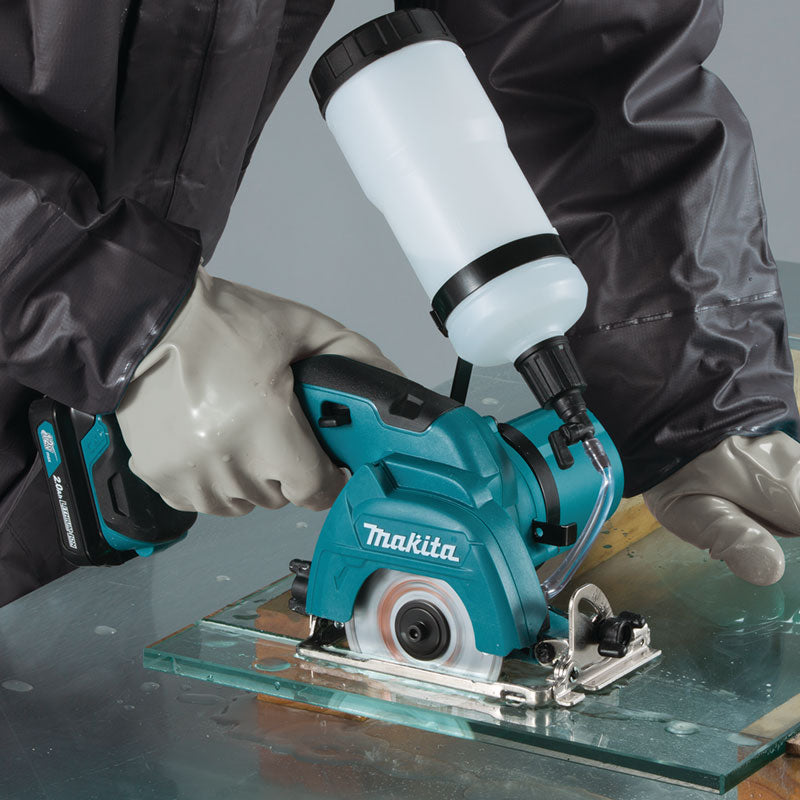 FHC Makita® Cordless 12V CXT® Tile/Glass Saw Kit - 3-3/8" Blade