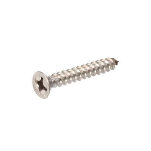 FHC Flat Phillips Screw Type A Stainless Steel - 100/PK