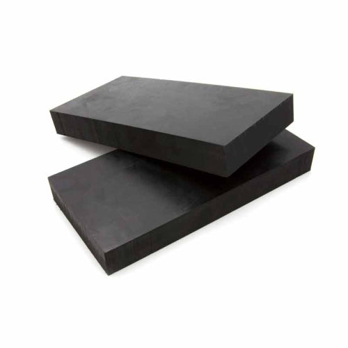 FHC Glass Rubber Positioning Pad - 4" X 8" X 1" - 1 Pair