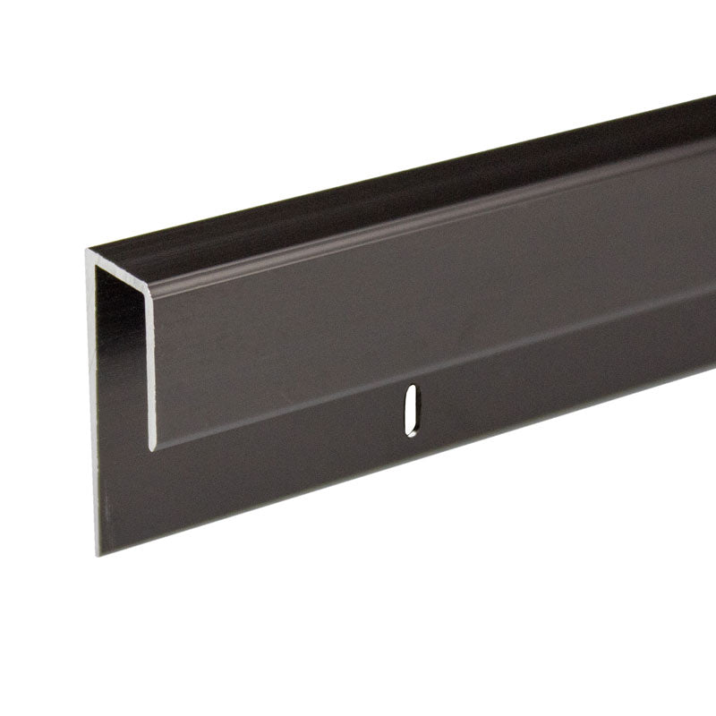 FHC 1/4" Deep Nose Aluminum J-Channel 95" Length