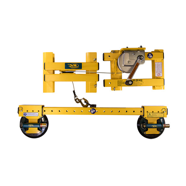 FHC Woods Vacuum Ladder Lift With Two WN4000 Cups 185Lb Lifting Capacity