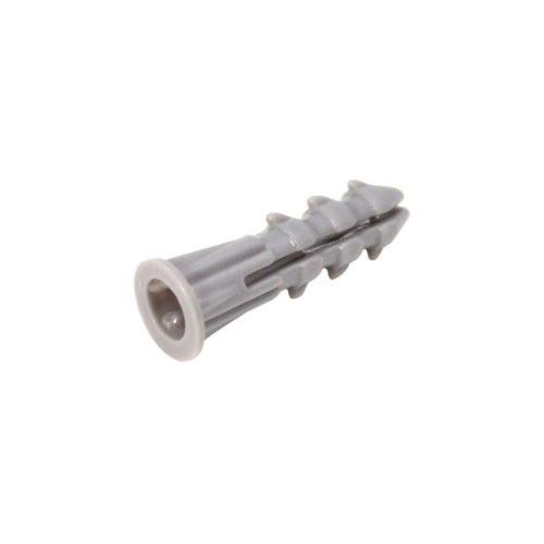 FHC Ribbed Wall Anchors 1/4" X 1" - Bulk 500/Pk