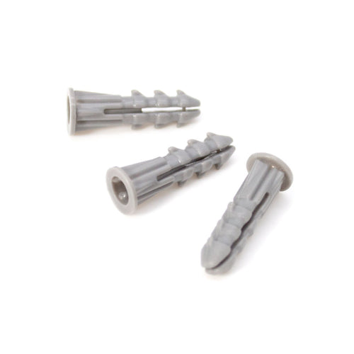 FHC Ribbed Wall Anchors 1/4" X 1" - 100/Pk
